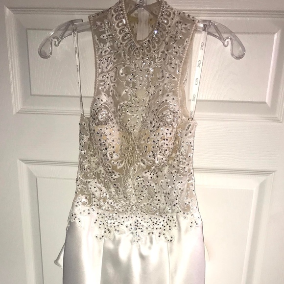 Peaches Uniforms Dresses & Skirts - Peaches Ivory Dress
